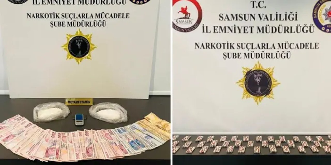 Samsun’da Sokak Satıcılarına Operasyon: Uyuşturucu ve Para Ele Geçirildi