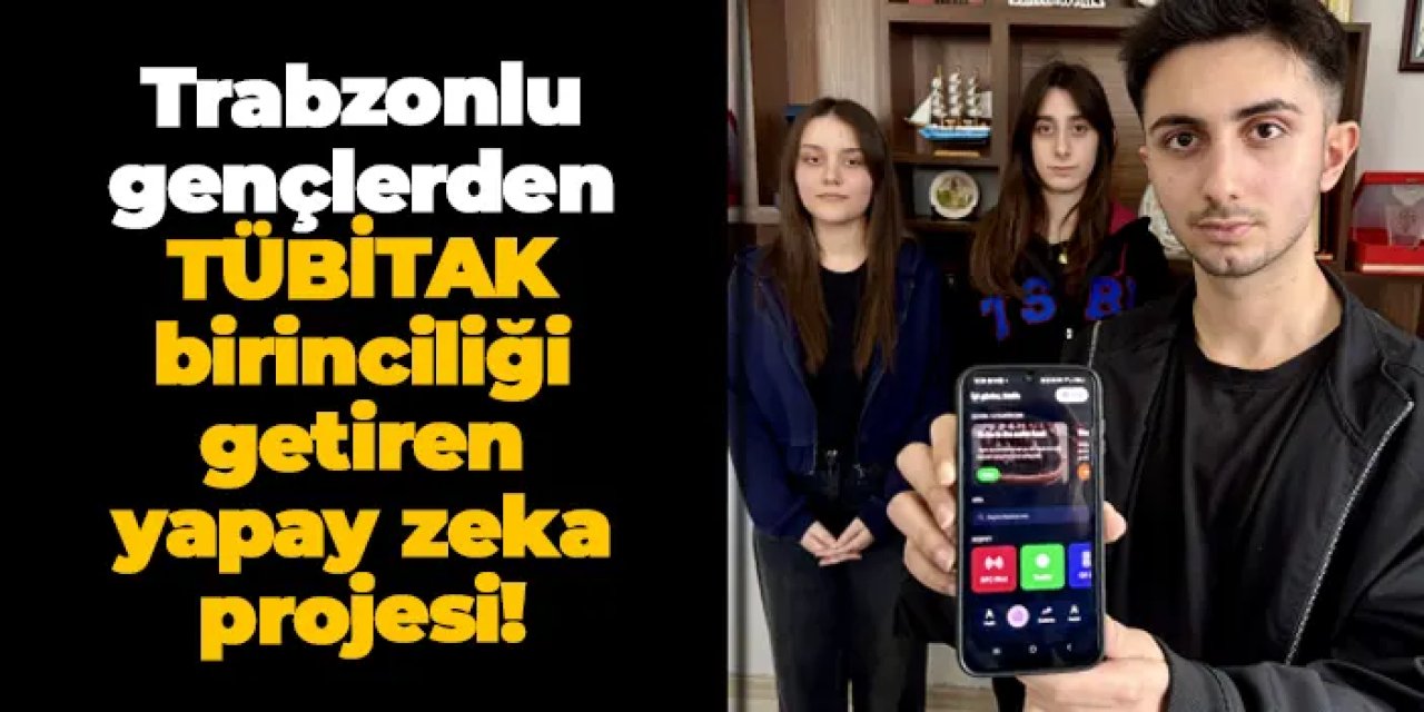 Trabzonlu lise öğrencilerinden yapay zeka destekli dil öğrenme uygulaması!