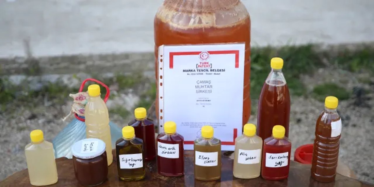 Trabzon hurmalı sirke tescillendi! Ordu’da muhtarın doğal ürünü markalaştı