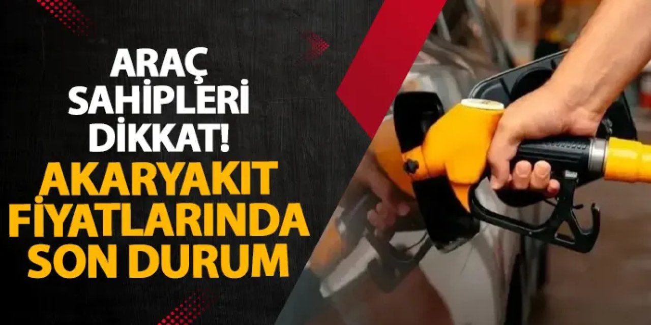 Trabzon’da akaryakıt fiyatları sabit kaldı: Benzin ve motorin güncel rakamlar