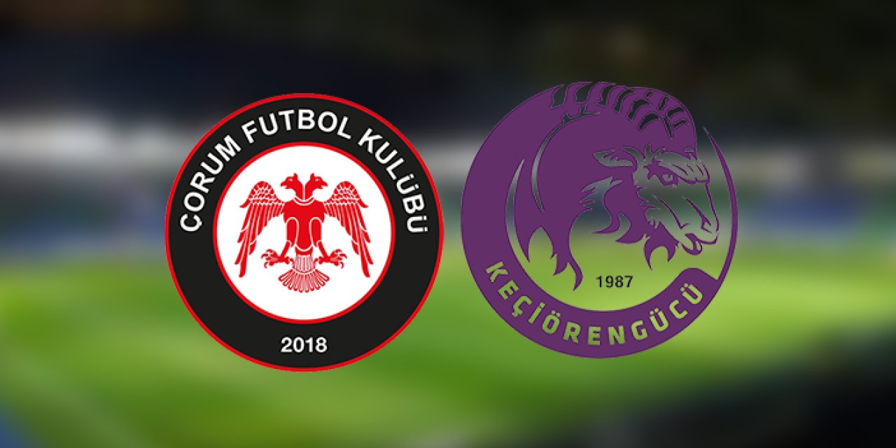 Çorum FK ve Keçiörengücü 3 puan mücadelesine çıkıyor