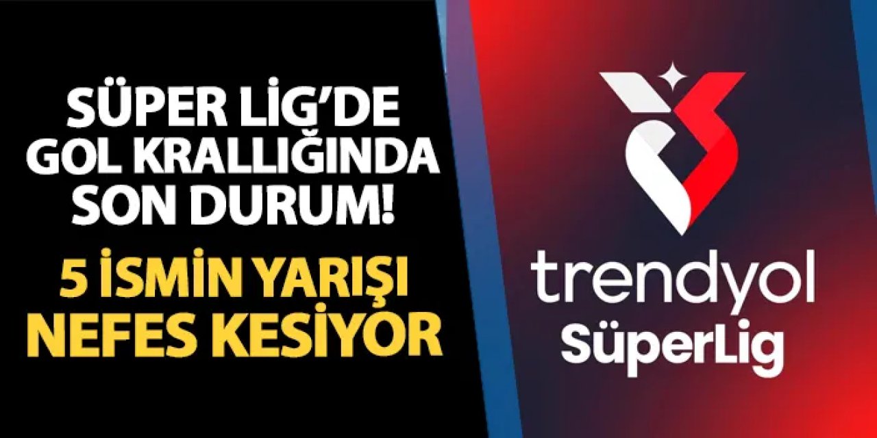 Süper Lig'de gol krallığında son durum! Banza, Osimhen, Piatek, En-Nesyri kaç golü var?