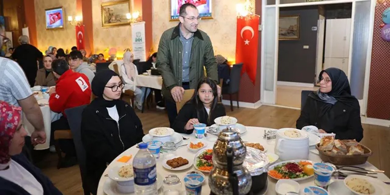 Akçaabat Belediyesi yetim çocuklar için iftar düzenledi