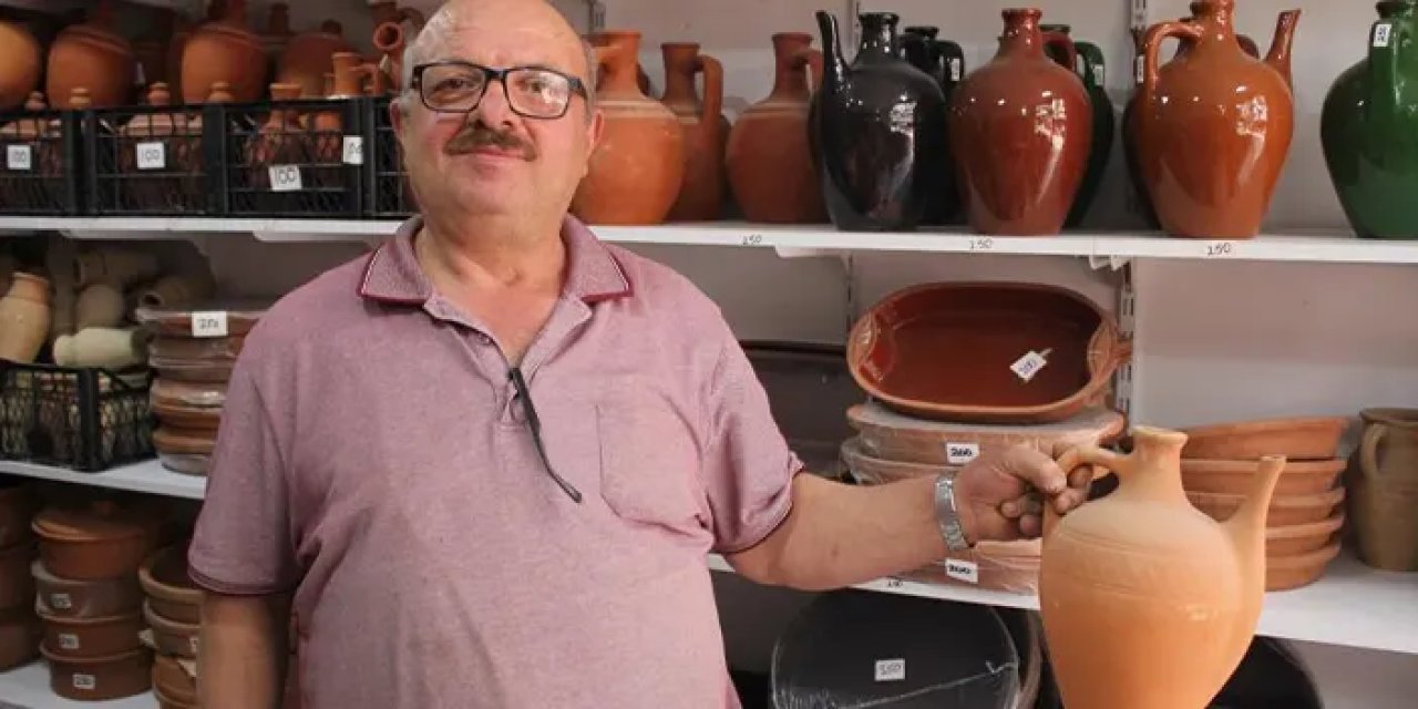 Geleneksel meslekler bitiyor! Samsunlu çömlek ustası gelecekten endişeli