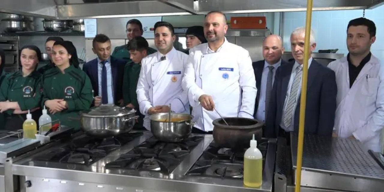 Rize’de lise öğrencilerinden iftar yardımı!