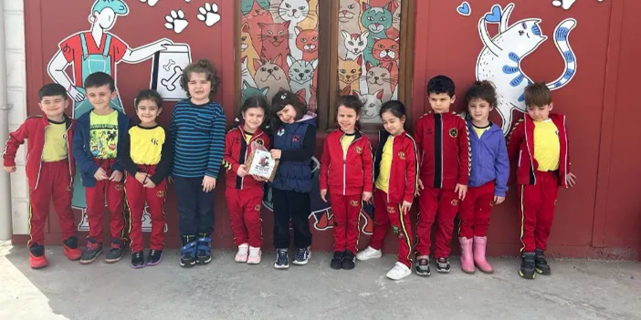 Trabzon’da miniklerden Mama Üretim Tesisi’ne ziyaret