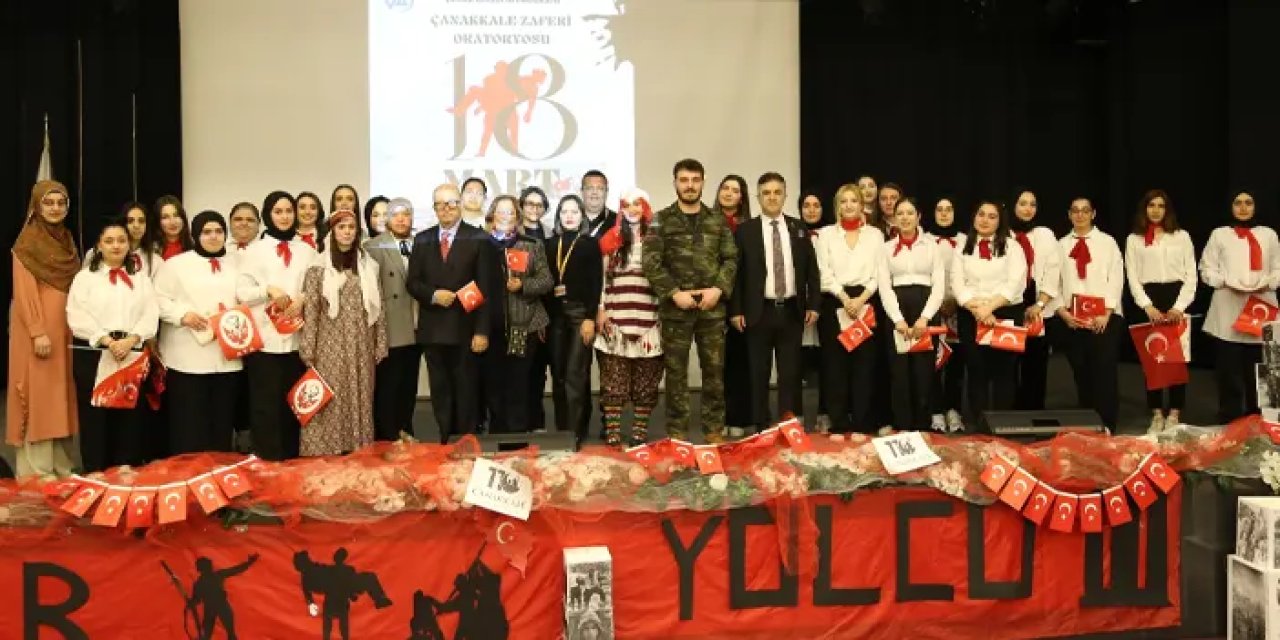 Avrasya Üniversitesi’nin tüm yerleşkelerinde Çanakkale Zaferi!