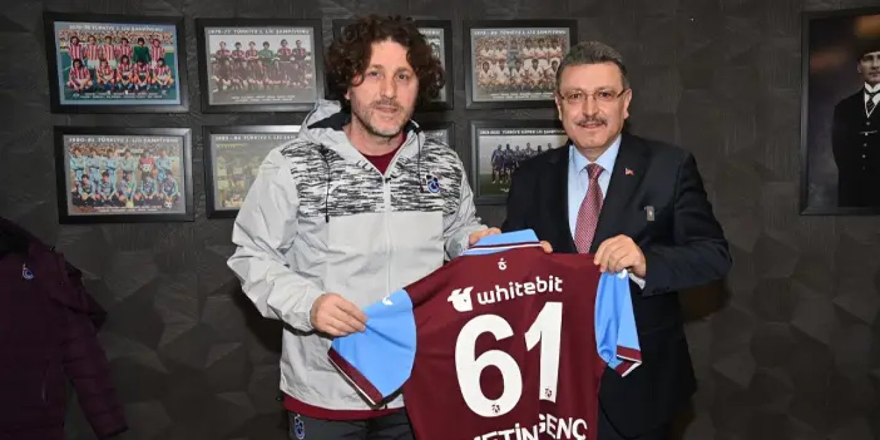 Trabzon'da Başkan Genç'ten Fatih Tekke'ye ziyaret