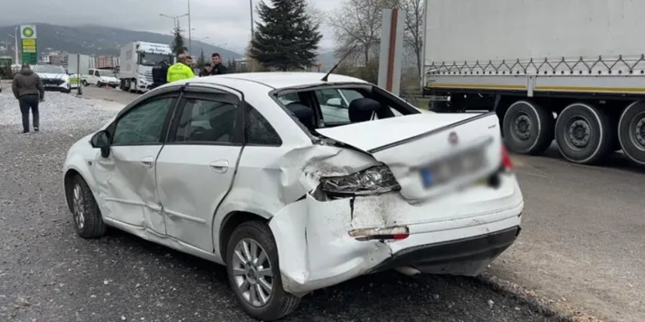 Samsun’da otomobiller çarpıştı! Yaralılar var