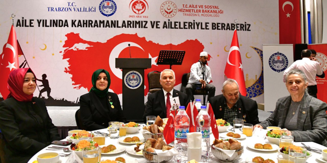 Vali Yıldırım şehit aileleri ve gaziler ile iftarda buluştu