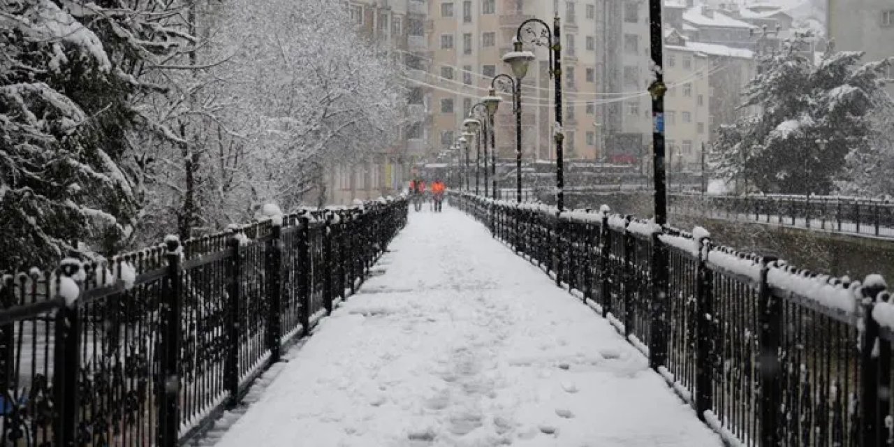 Gümüşhane’de mevsim bir gecede kışa döndü!