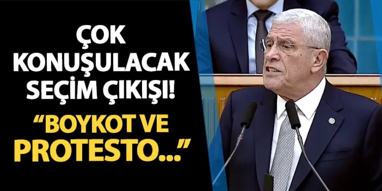 İYİ Parti Genel Başkanı Dervişoğlu'ndan çok konuşulacak seçim çıkışı! "Boykot ve protesto..."