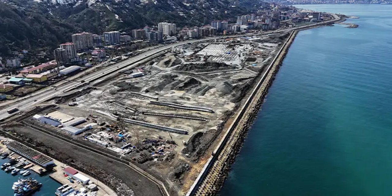 Rize Şehir Hastanesi’nde çalışmalar hızlandı!