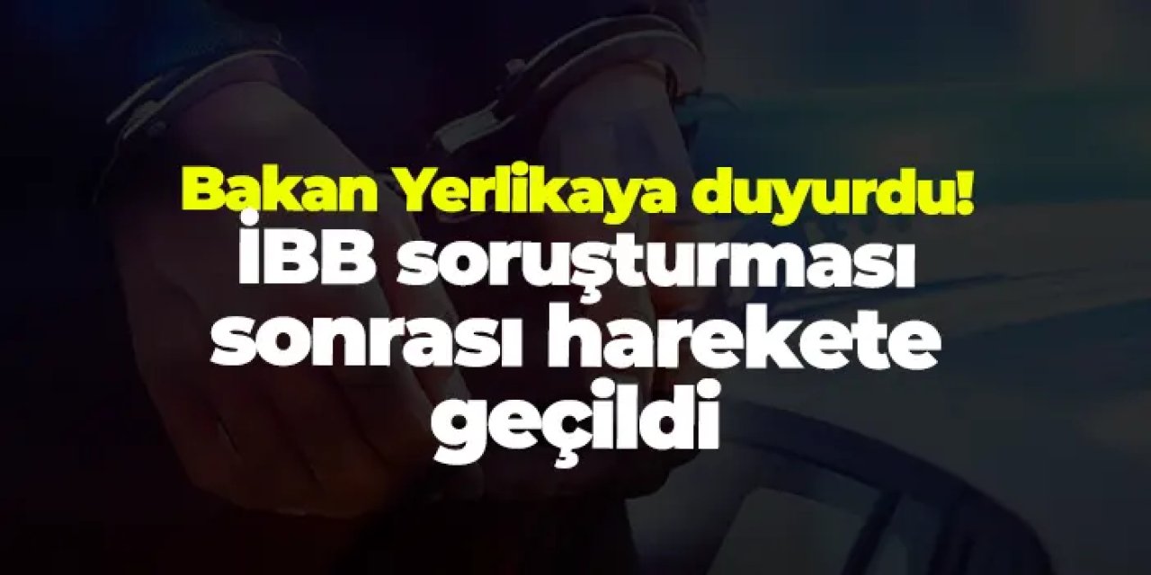 Bakan Ali Yerlikaya açıkladı! 261 hesap tespit edildi