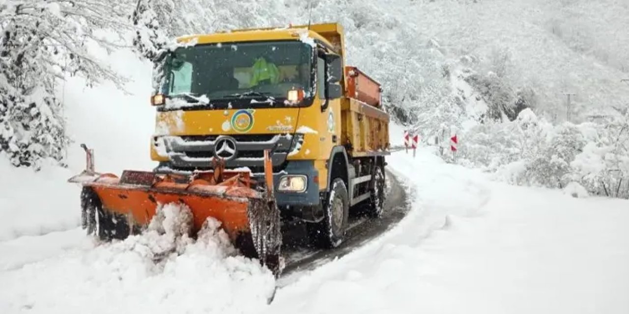 Ordu’da karla mücadele yeniden başladı