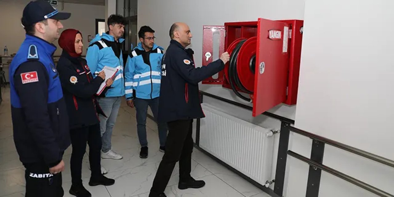 Samsun’da 323 binaya yangın güvenliği denetimi