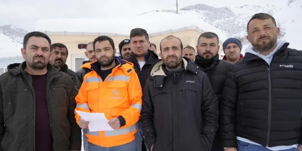 Gümüşhane’de 400 maden işçisi grevde!