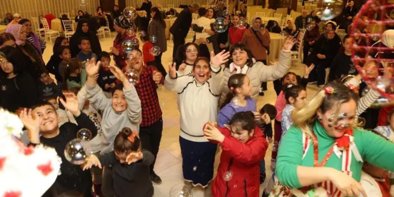 Samsun’da gönül sofraları özel çocuklar için kuruldu