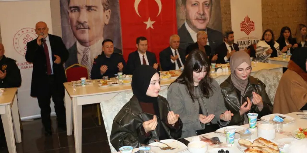 Trabzon Valisi Yıldırım, Of’ta iftar programına katıldı