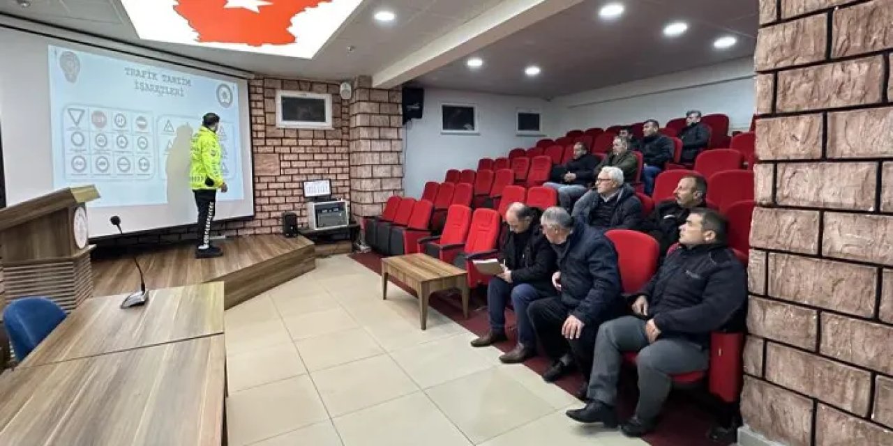 Ordu’da emniyetten servis şoförlerine sıkı denetim
