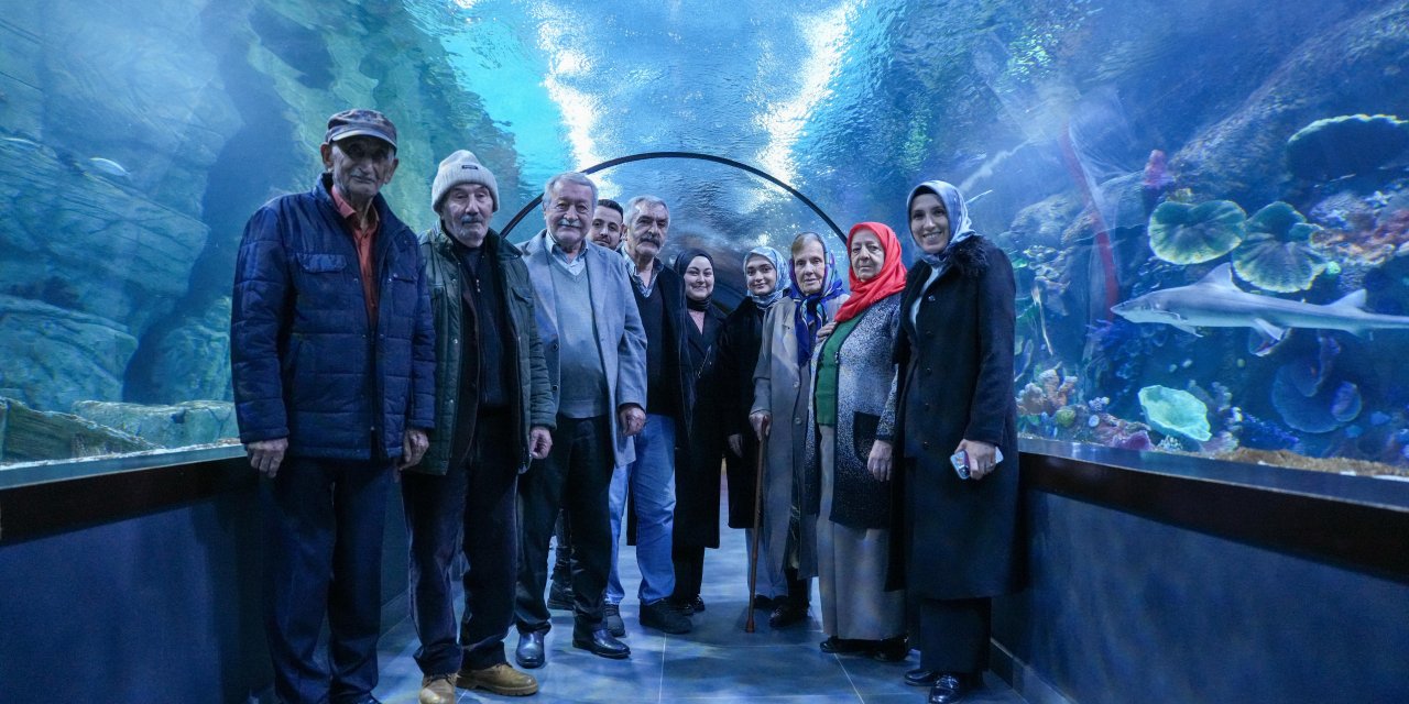 Trabzon Büyükşehir’den huzurevi sakinlerine anlamlı gezi