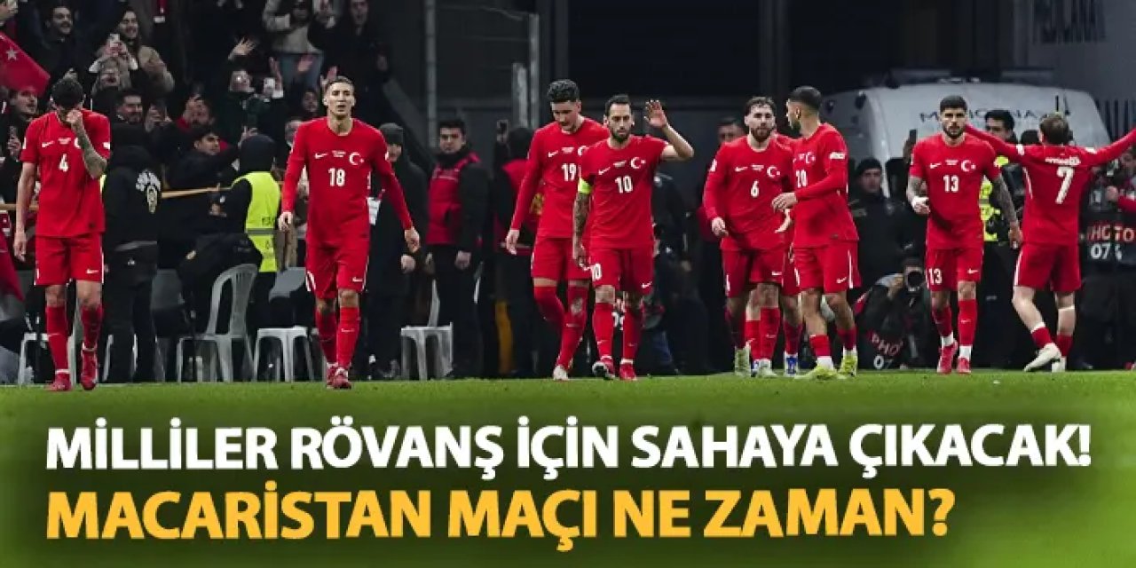A Milli Futbol Takımı, Macaristan'a konuk olacak