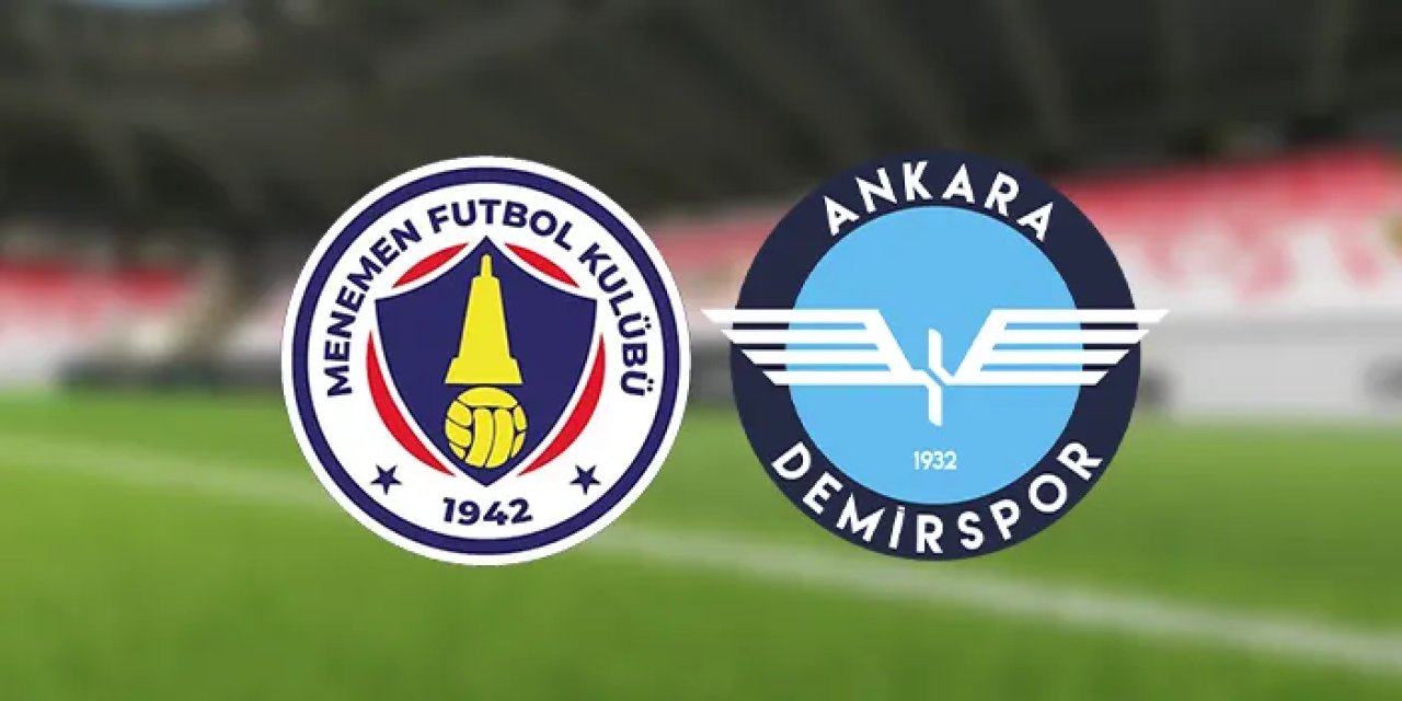 Menemen FK, deplasmanda Ankara Demirspor’u konuk edecek
