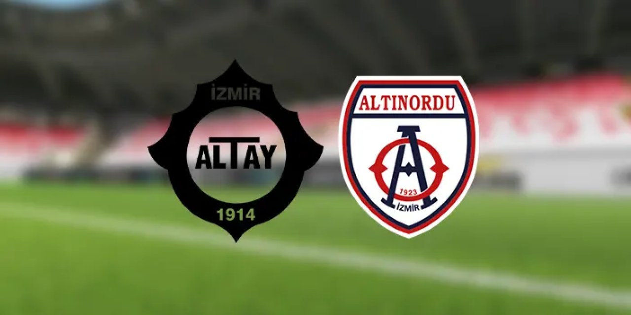 Altay ve Altınordu, 28. hafta mücadelesinde kozlarını paylaşacak