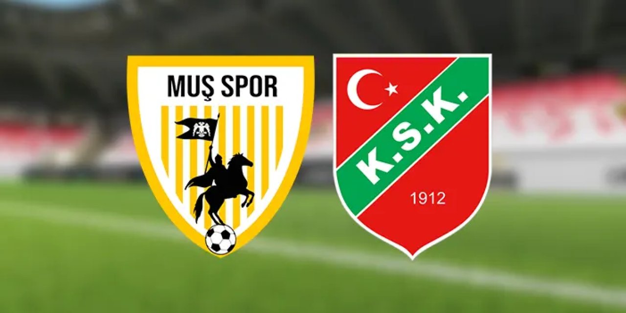 Haftanın öne çıkan karşılaşmalarından birinde Muşspor, sahasında Karşıyaka’yı ağırlayacak