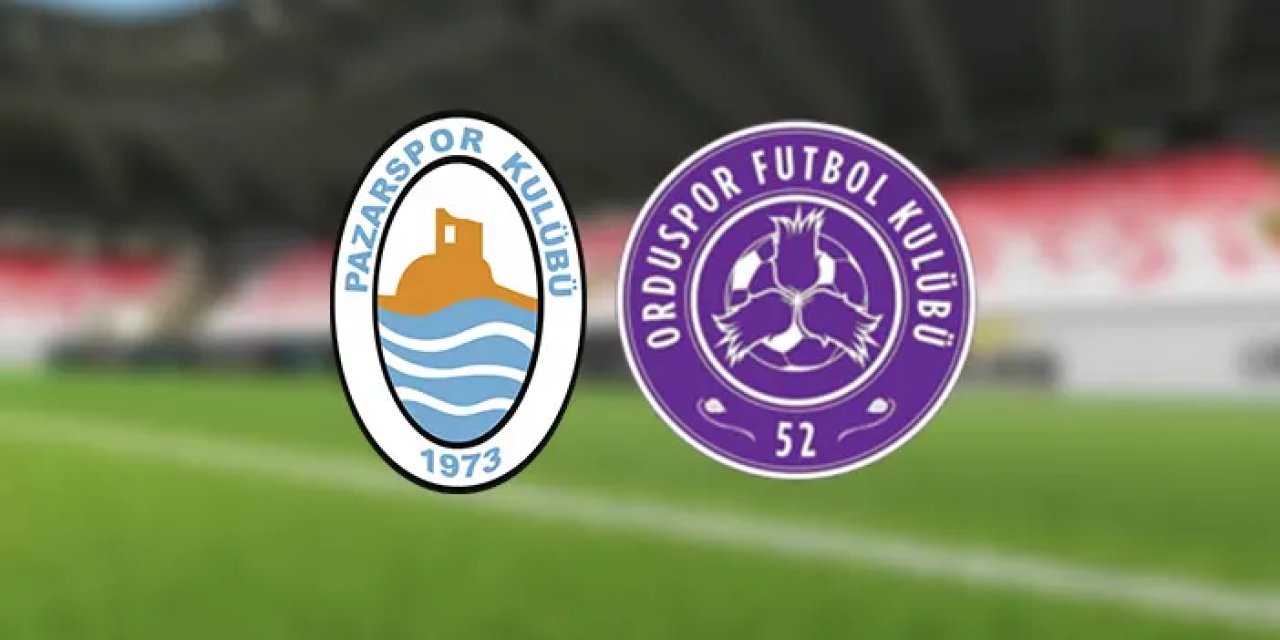 Pazarspor - 52 Orduspor maçı: Pazarspor yerini sağlamlaştırmak istiyor