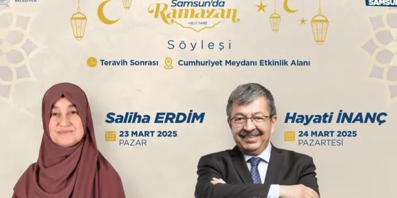 Samsun’da Ramazan sohbetleri devam ediyor!