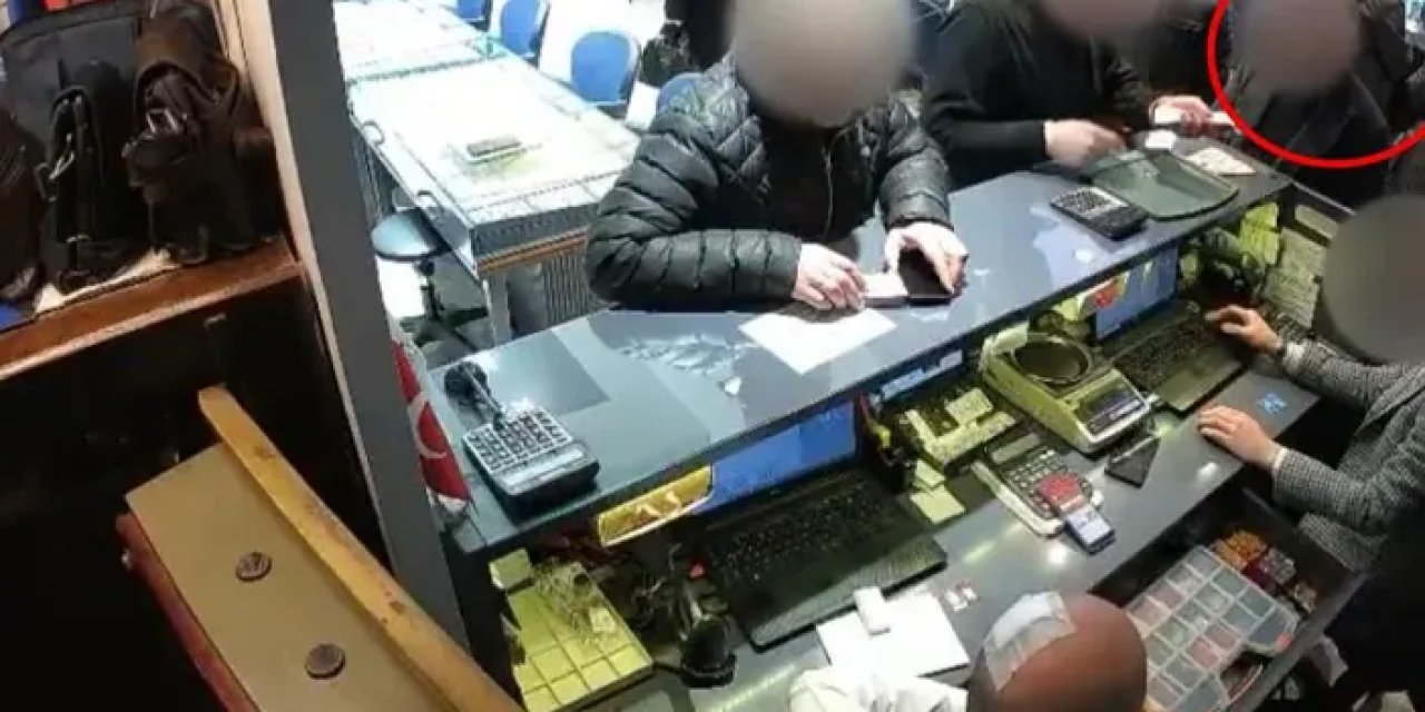 Samsun’da sahte altın operasyonu! Kuyumcuda suçüstü yakalandılar