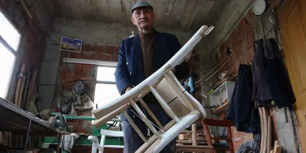 Giresun’un son ahşap sandalye ustası: “Zanaatim benimle bitecek”