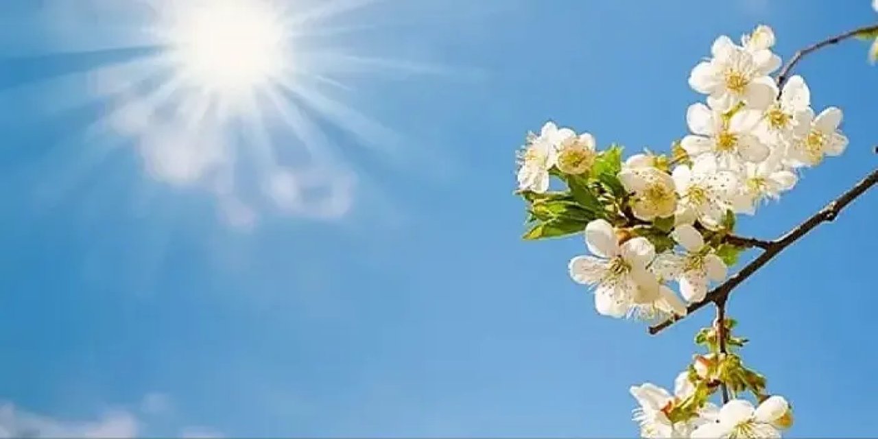 Trabzon'da bahar havası: Sıcaklıklar yükseliyor