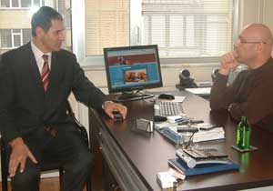 Hacı Yıldız haber61'i ziyaret etti