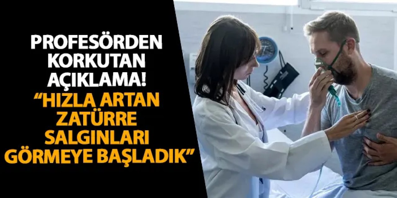 Samsun’da profesörden korkutan açıklama! “Hızla artan zatürre salgınları görmeye başladık”