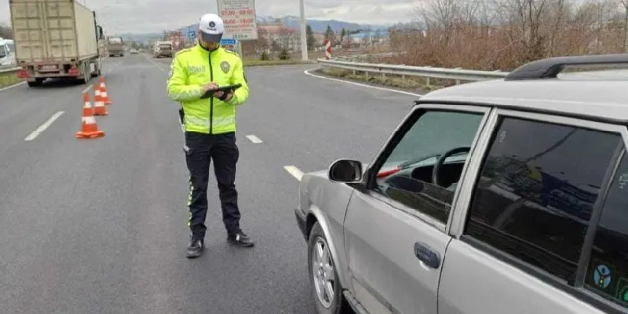 Ordu’da 2 bin 384 sürücüye ceza: 32 araç trafikten men edildi