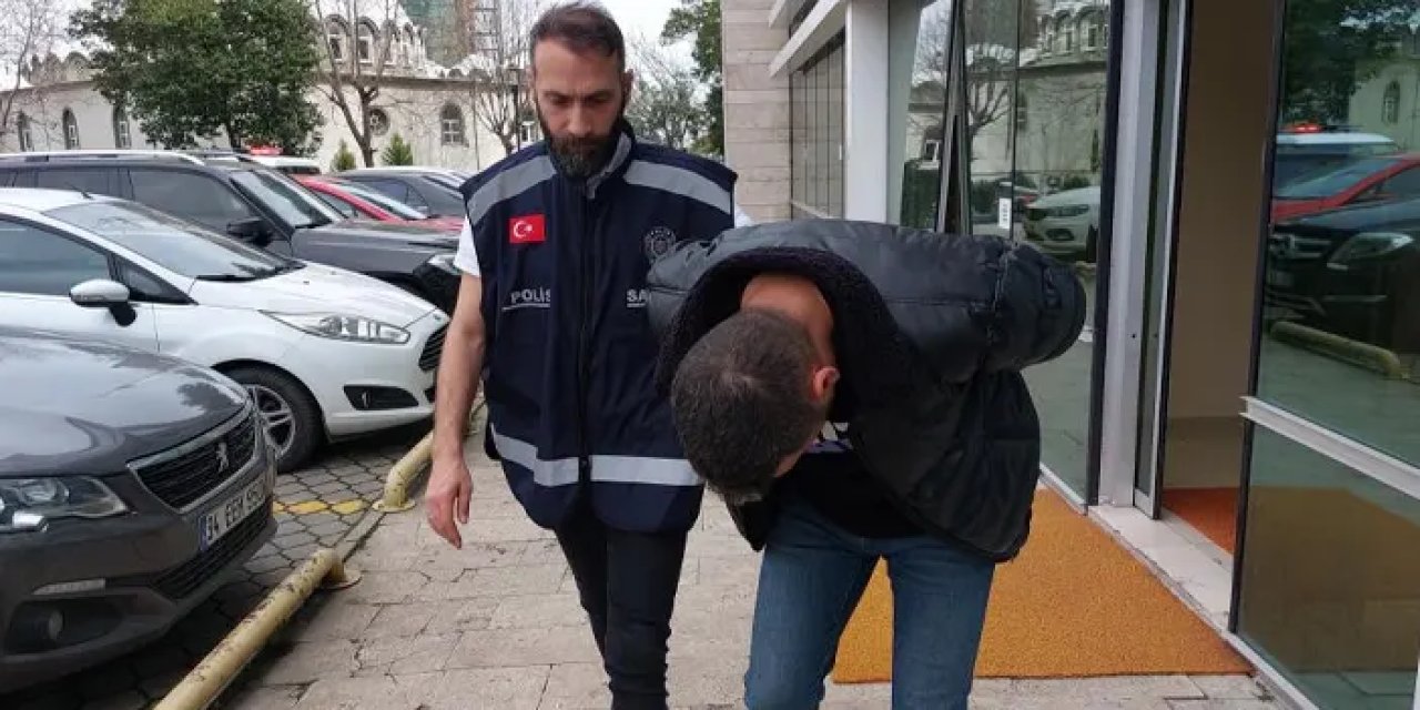 Samsun’da 12 suç kaydı bulunan şahıs polise yakalandı