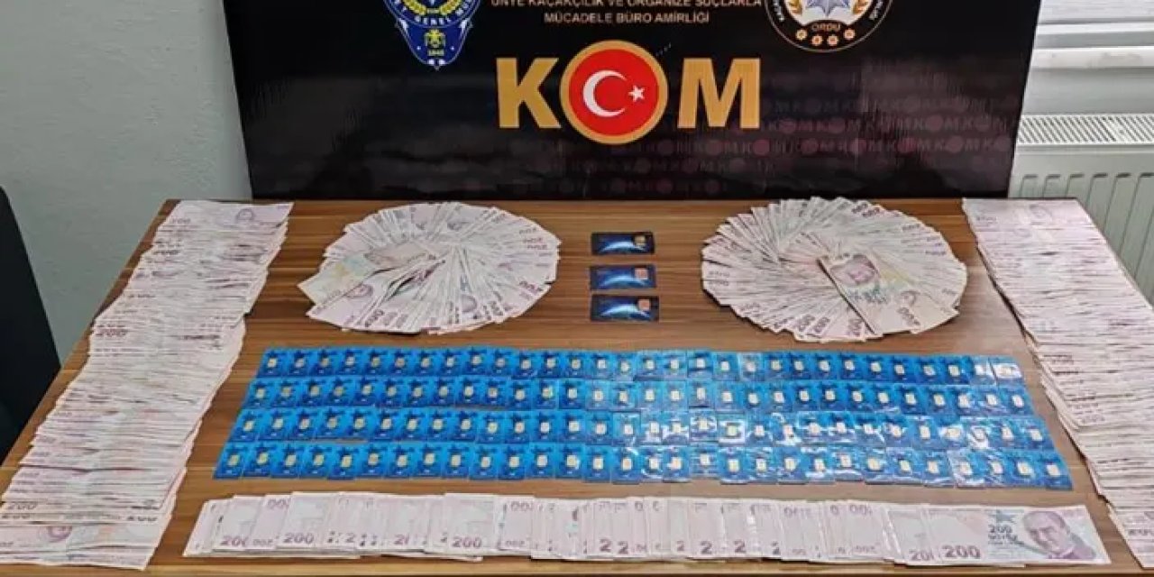 Ordu’da sahte altın operasyonu! 1 tutuklama
