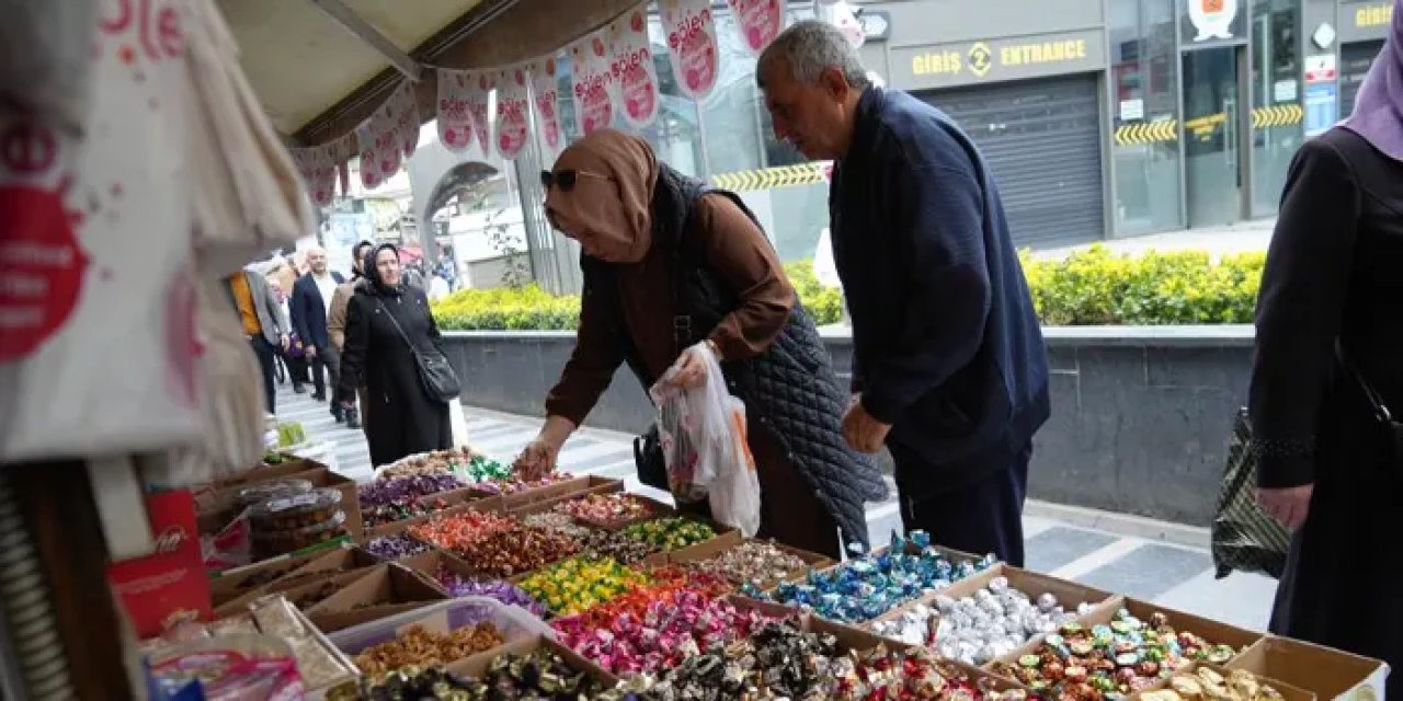 Samsun’da vatandaşın bayramlık tercihi şeker oldu!