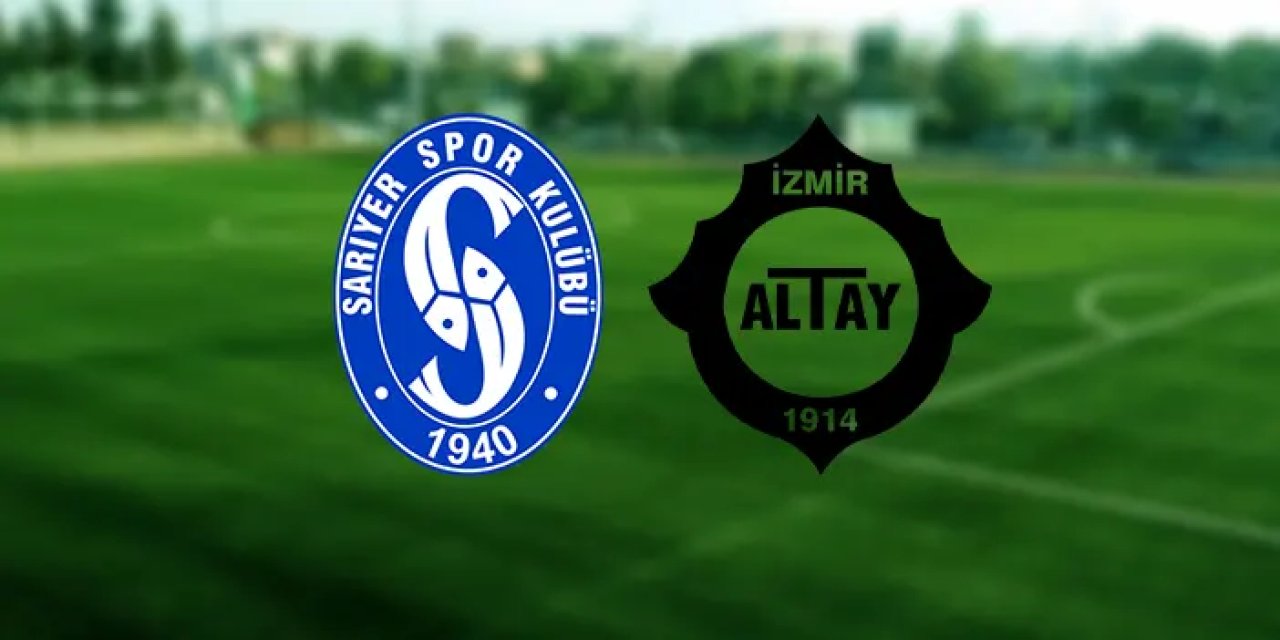 Sarıyerspor ile Altay, 2. Lig Beyaz Grup'ta 29. hafta müsabakasında kozlarını paylaşacak.