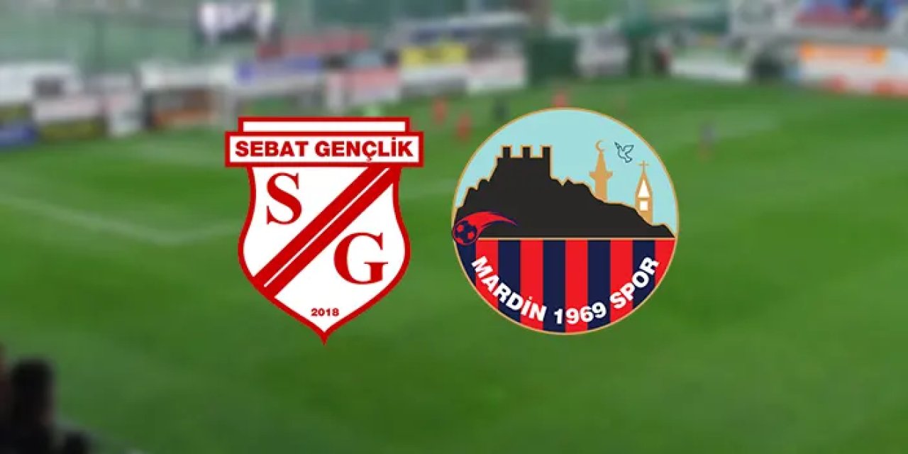Sebat Gençlikspor - Mardin 1969 Spor 'u konuk ediyor.