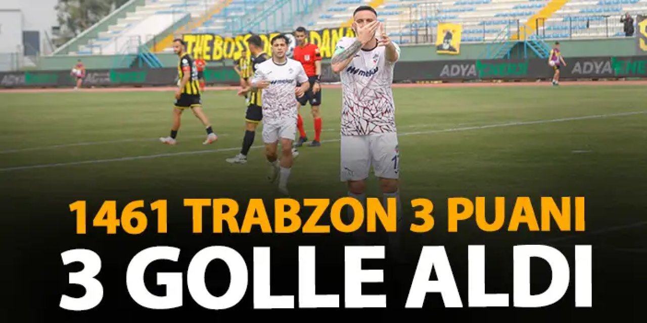 1461 Trabzon 3 Puanı 3 golle aldı
