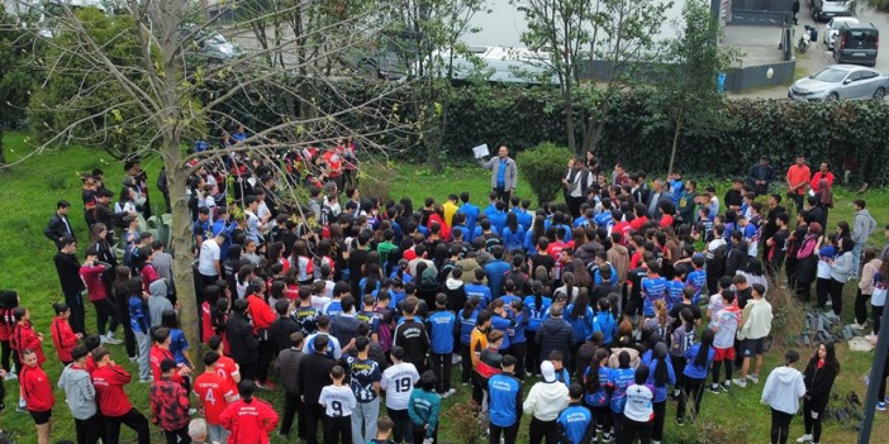 Samsun'un 19 Mayıs ilçesinde oryantiring yarışları yapıldı