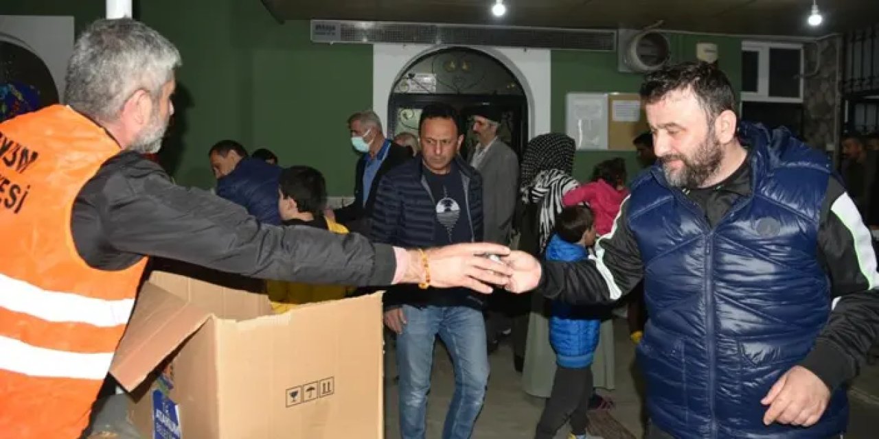 Samsun Atakum Belediyesi’nden lokma ikramı