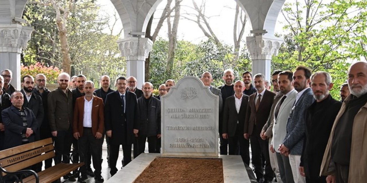 Şükrü Bey vefatının 102. yılında Trabzon'da anıldı