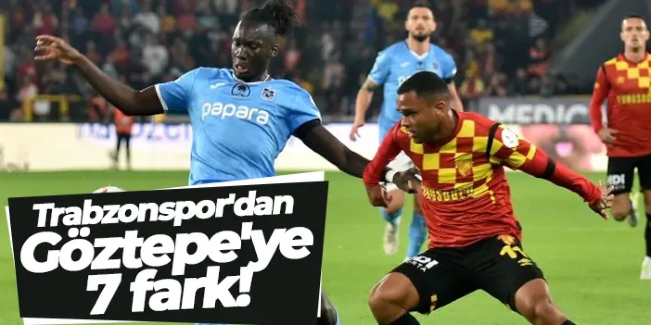 Trabzonspor ile Göztepe 30. randevuda karşı karşıya