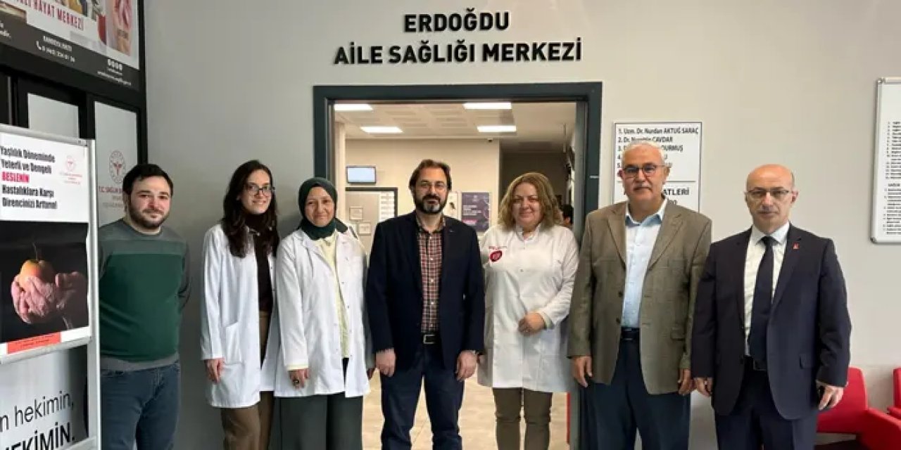 Trabzon’da aile hekimlerine ziyaret: Sağlıkta koordinasyon güçleniyor