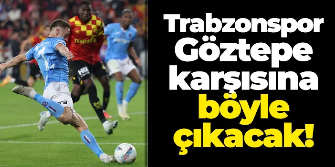 Trabzonspor, Göztepe Maçına Çubuklu Formasıyla Çıkacak