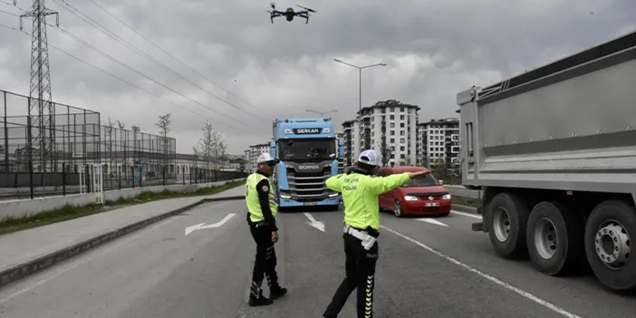 Ordu’da bayram trafiğine dronlu denetim!
